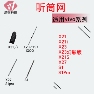 适用VIVO X21 X21i X23 X23幻彩版 X21S X27 S1 S1Pro 听筒网防尘