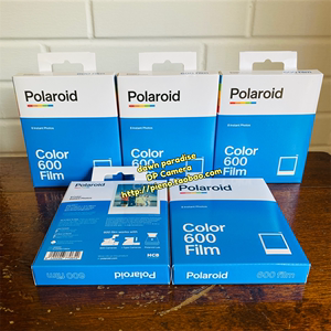 全新 宝丽来600白边彩色相纸 Polaroid 600 Instant Film 一盒8张