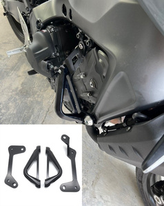 适用于YAMAHA MT09 21年后摩托车改装件车身防摔块保护块引擎防护