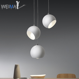 维玛 创意艺术圆球吊灯后现代北欧客厅灯具餐厅卧室饭厅吧台灯饰