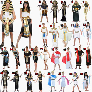 cos万圣节服装埃及艳后衣服埃及公主服埃及法老祭祀服装儿童法杖