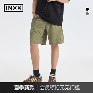 【INXX】APYD 户外机能风工装短裤美式休闲男生运动五分裤子夏季
