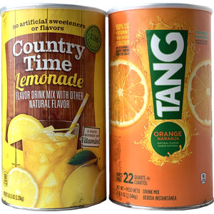 美国果珍Tang橙子冲饮粉/ 柠檬冲饮粉维生素C 甜橙果汁2.04kg饮料