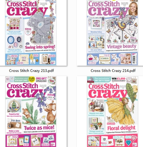 十字绣电子版图纸杂志扫描Cross Stitch Crazy
