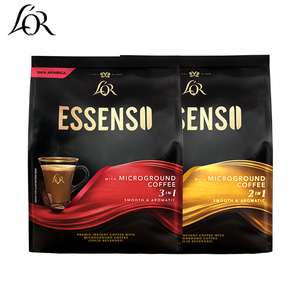 新货促销超级牌Super2合1不加白糖ESSENSO微磨速溶咖啡20小包
