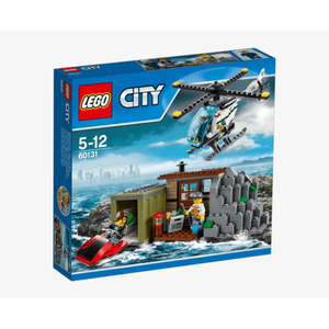乐高积木LEGO城市系列警察60131坏蛋岛 男孩益智拼装儿童玩具礼物