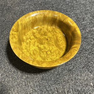 厂家直销缅甸黄金樟藏碗中式木碗整木掏空家居摆件收藏品定制款式