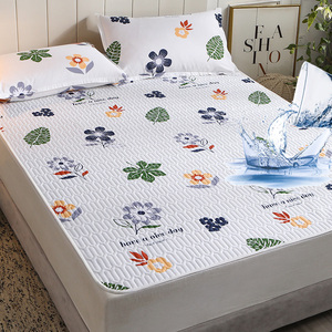 防水床垫薄款隔尿垫家用双人1.8×2.0米四季通用纯棉可洗垫被褥子