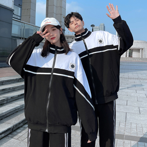 校服套装开学季高中生校运会韩式学院风班服三件套青少年原宿风
