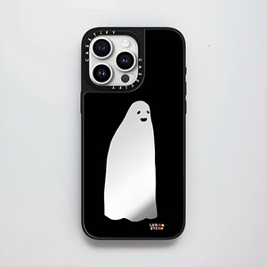 CARE CASETiFY 艺术家联名小鬼磁吸适用于苹果iPhone15/14/13/12/11/X XRPlus/Pro/Max镜面防摔女手机壳