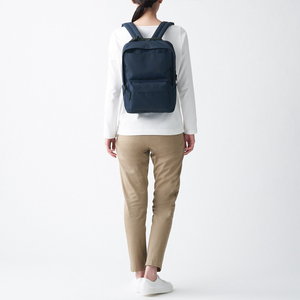 MUJI 可作手提包使用 双肩包 A4尺寸 背包 书包电脑包