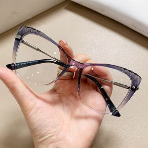 DVG新款时尚潮流INS网红前卫个性靓丽巴西欧美TR90烤漆品质眼镜女