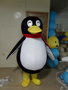 企鹅卡通人偶服装企鹅动漫卡通人偶节日用品卡通服装QQ卡通人服装