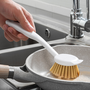 家用长柄洗锅刷厨房灶台面去污清洁刷不粘锅专用刷不伤锅洗碗刷子
