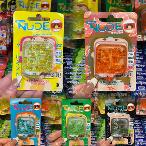香港代购日本进口NUDE激爽醒脑清晰口气水果味薄荷味口爆珠30粒装