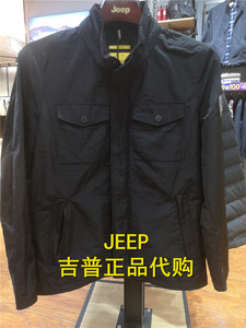 JEEP20秋冬JW20WJ042M新品国内专柜代购男士休闲夹克单外套上衣