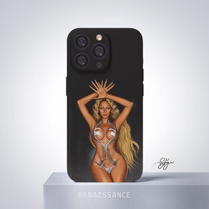 FELIXDRAGON原创插画设计Beyonce Renaissance周边手机壳碧昂斯