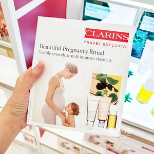 Clarins娇韵诗孕妇三件套预防淡化妊娠纹抚纹油/抚纹霜套装送礼