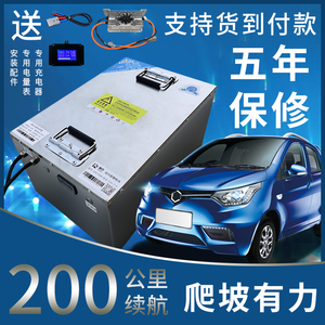 低速电动汽车锂电池60V100A150A72V100A200A雷丁四轮车大单体电池