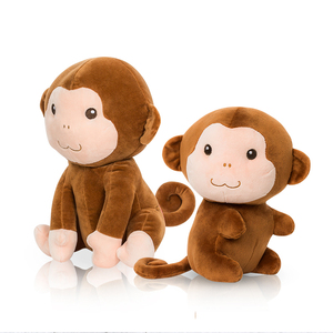 儿童礼物猴子毛绒玩具睡觉抱枕布娃娃儿童可爱大号玩偶娃娃公仔