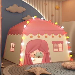 儿童帐篷室内公主女孩家用睡觉游戏屋宝宝城堡小房子床上分床神器
