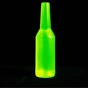 金质酒具主打产品放射荧光绿透明调酒师练习瓶酒吧花式抛樽火瓶