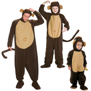 万圣节儿童节电影大圣归来成人儿童幼儿动物可爱猴子演出装扮服装