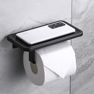 免打孔卫生纸置物架厕所纸巾盒厕纸抽纸盒卷放卫生间洗手间壁挂式