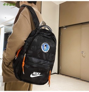 Nike耐克双肩包男初中高中学生书包女大容量运动休闲旅行电脑背包