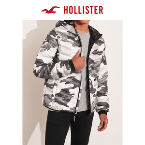 Hollister轻薄款羽绒保暖服夹克 男 300819-1