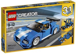 LEGO31070乐高创意三合一系列涡轮赛车儿童益智拼装积木现货