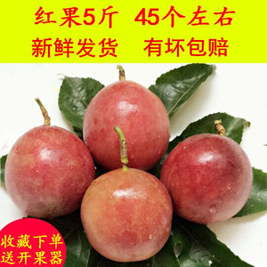 广西百香果特产新鲜现摘应季水果西番莲鸡蛋果5斤中果现货甜包邮