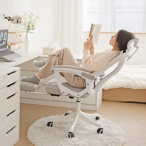 人体工学椅子可躺舒适久坐电脑椅家用靠背转椅宿舍电竞座椅办公椅