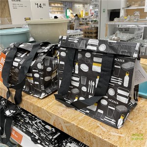 济南IKEA宜家国内代购弗莱瑞格便当包手提便携不保袋子收纳整理袋