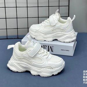 【潮品推荐】德尔惠25083新款单网运动小白鞋