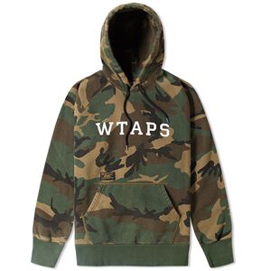 wtaps  DESIGN HOODED 迷彩卫衣 M码