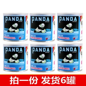 熊猫炼乳350g*6罐 商用罐装炼奶茶专用熊猫牌奶练乳瓶装正品炼奶