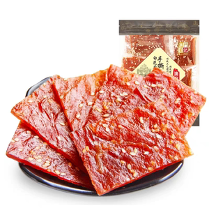 葡记白芝麻味手撕铁板猪肉脯158g澳门风味猪肉干肉类熟食小吃