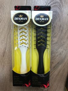 denman丹文英国皇冠排骨梳男士梳子发型师专用蓬松造型油头定型梳