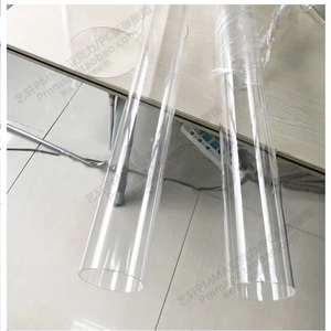 外32mm厚1/1.5/2//3/5mmPC透明管硬管圆管塑料PVC水管液位耐高温