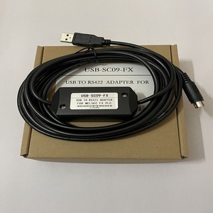 适用三菱PLC编程电缆线FX3U/1N/2N数据线连接线USB-SC09-FX下载线