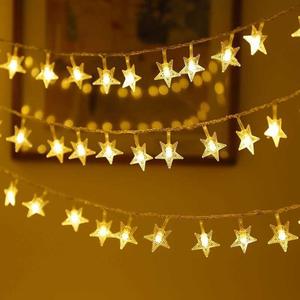 LED小彩灯闪灯串灯满天星挂灯女卧室房间装饰品网红灯饰布置星星