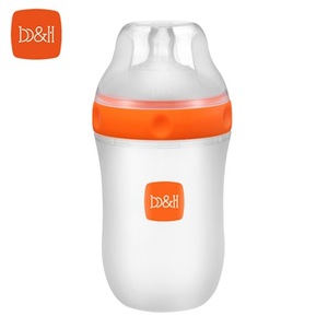 瑞士B&H宝琪硅胶奶瓶宽口径母乳柔软防摔宝宝婴儿新生儿