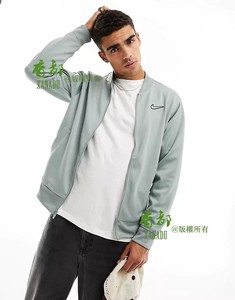 Nike耐克Trend bomber jacket绿色男女同款休闲运动夹克支持虎扑