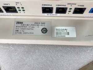 中兴ZXA10 D422无源光接入网综合接入单元