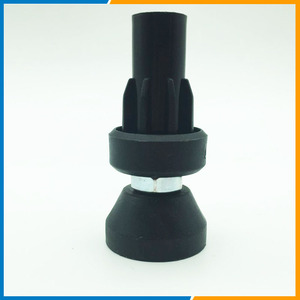 厂家直销精益管 塑料可调节脚杯EF-1200线棒可调节脚杯