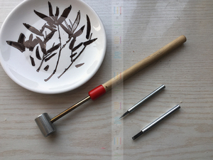 刻瓷工具美术刻瓷刀锤子陶瓷刻刀瓷盘刻刀花瓶刻刀 满五件包邮