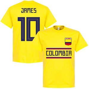 2022世界杯哥伦比亚Colombia纪念版球衣J罗法尔考运动足球T恤