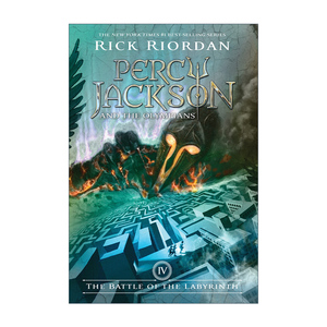 英文原版 Percy Jackson and the Olympians  Book Four The Battle of the Labyrinth波西杰克森和奥林匹斯第四卷迷宫之战 英文版