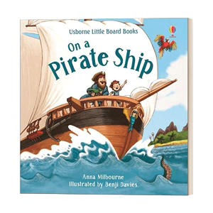 英文原版绘本 Little Board Books On a Pirate Ship 海盗船之旅 英文版 进口英语原版书籍